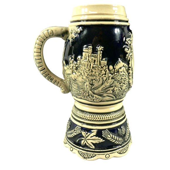 Beer Stein Thewalt Western Germany 1193 Bottom Stamped w/ Hallmark Unlidded. - Picture 3 of 11